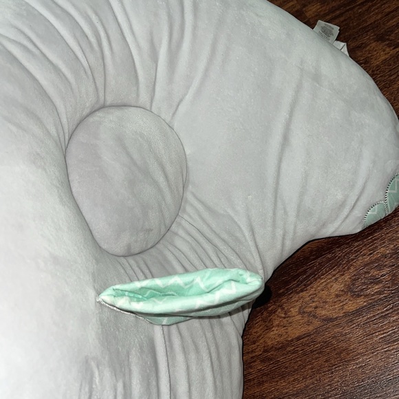 Baby Elephant Lounge Positioner Pillow - Picture 3 of 8